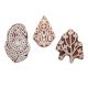Set of 3 Piece New Mix Wooden Printing Blocks